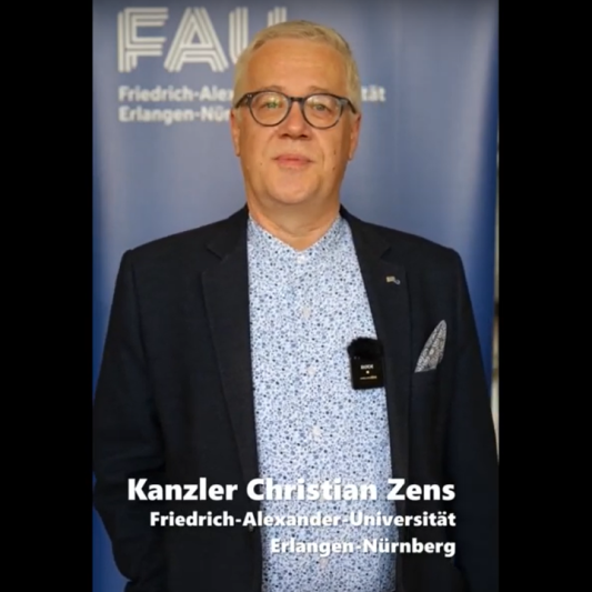 FAU Kanzler Christian Zens