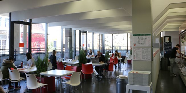 Cafeteria Universitätsbibliothek am 5. und 6. Dezember geschlossen