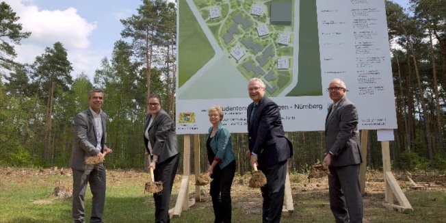 Neubau einer Wohnanlage am Erlanger Südcampus