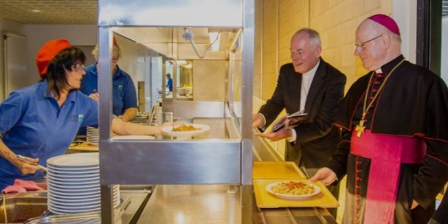 Prominente Mittagsgäste in der Mensa Eichstätt