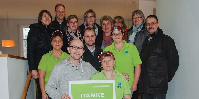 „Einfach mal danke“ an das Team der Mensateria Triesdorf