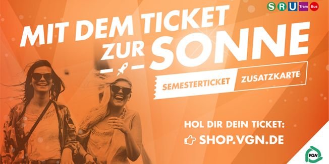 Semesterticket für das Sommersemester: Verkauf startet am 1. März