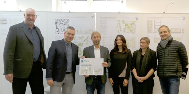 Realisierungswettbewerb zum Neubau Kinderkrippe und Studentenwohnheim am Erlanger Langemarckplatz: Preisgericht kürt Sieger