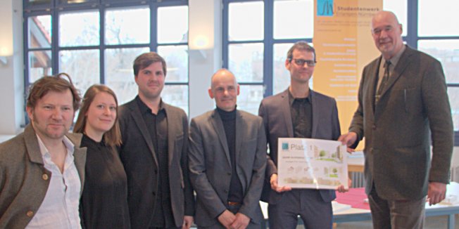 Preisverleihung des Architektenwettbewerbs Avenariusstraße