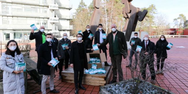 Kostenlose FFP2-Masken für bedürftige Studierende