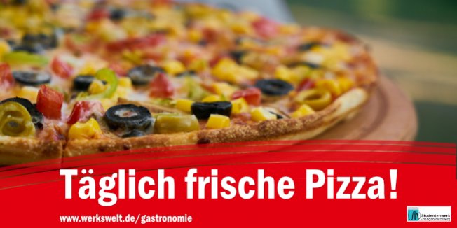 Südmensa & SüdBlick - täglich frische Pizza