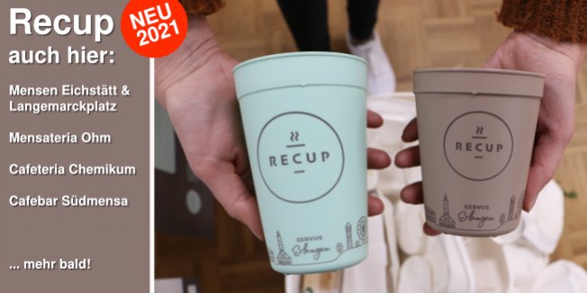 Recup Angebot wird 2021 stark erweitert