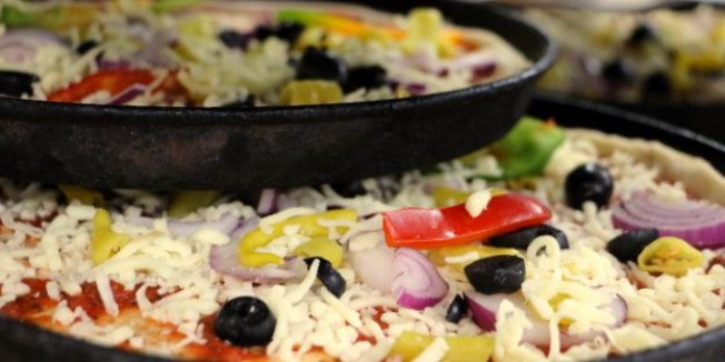 Hausgemachte Pizza – auf Wunsch auch vegan