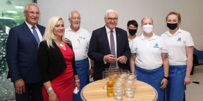 Bundespräsident Steinmeier besucht Erlangen