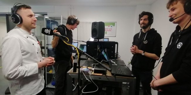 funklust campustour – Radiosendung live aus der Mensa Langemarckplatz
