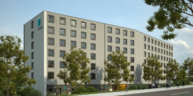 Grundsteinlegung neues Wohnheim Ingolstadt 'Lutz21'