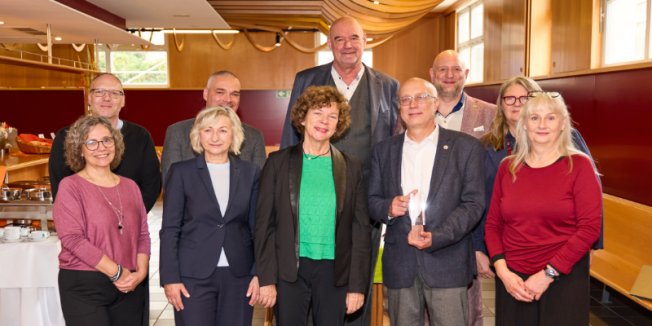 Verdienstmedaille des Deutschen Studierendenwerks für Kurt Füglein (EVHN)