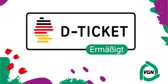 Ermäßigungsticket ab 11.09.2023 erhältlich