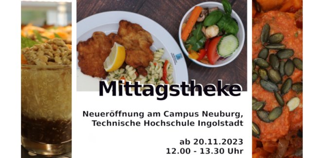 Mittagstheke am Campus Neuburg eröffnet am 20. November